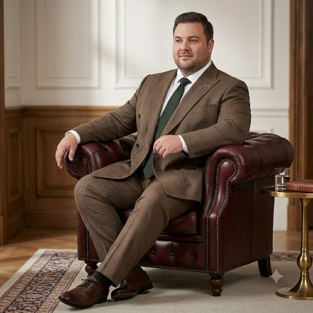 TAILLEUR UOMO RESET2.0 DOPPIO PETTO MARRONE
