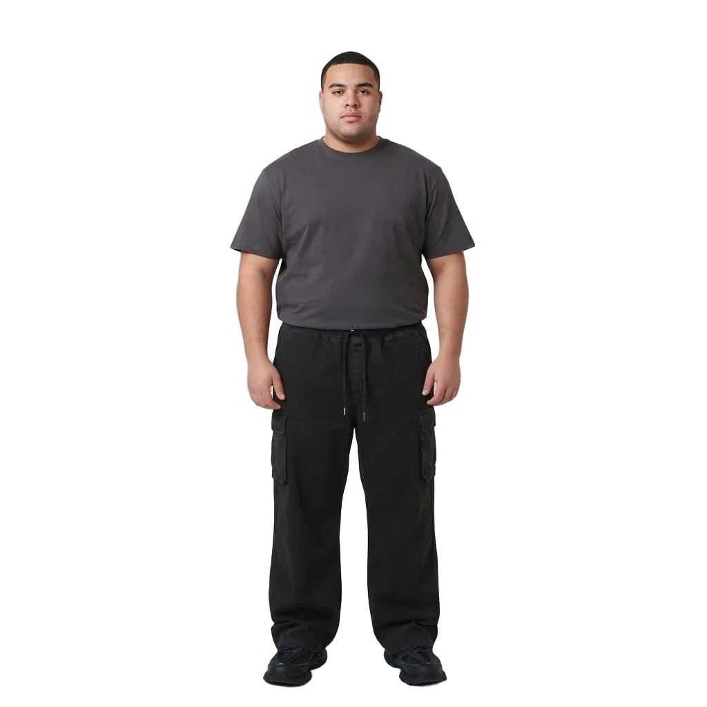 JEANS BAGGY POCKET COTTON CON TASCONI + PATTINE LATERALI COD . 020408