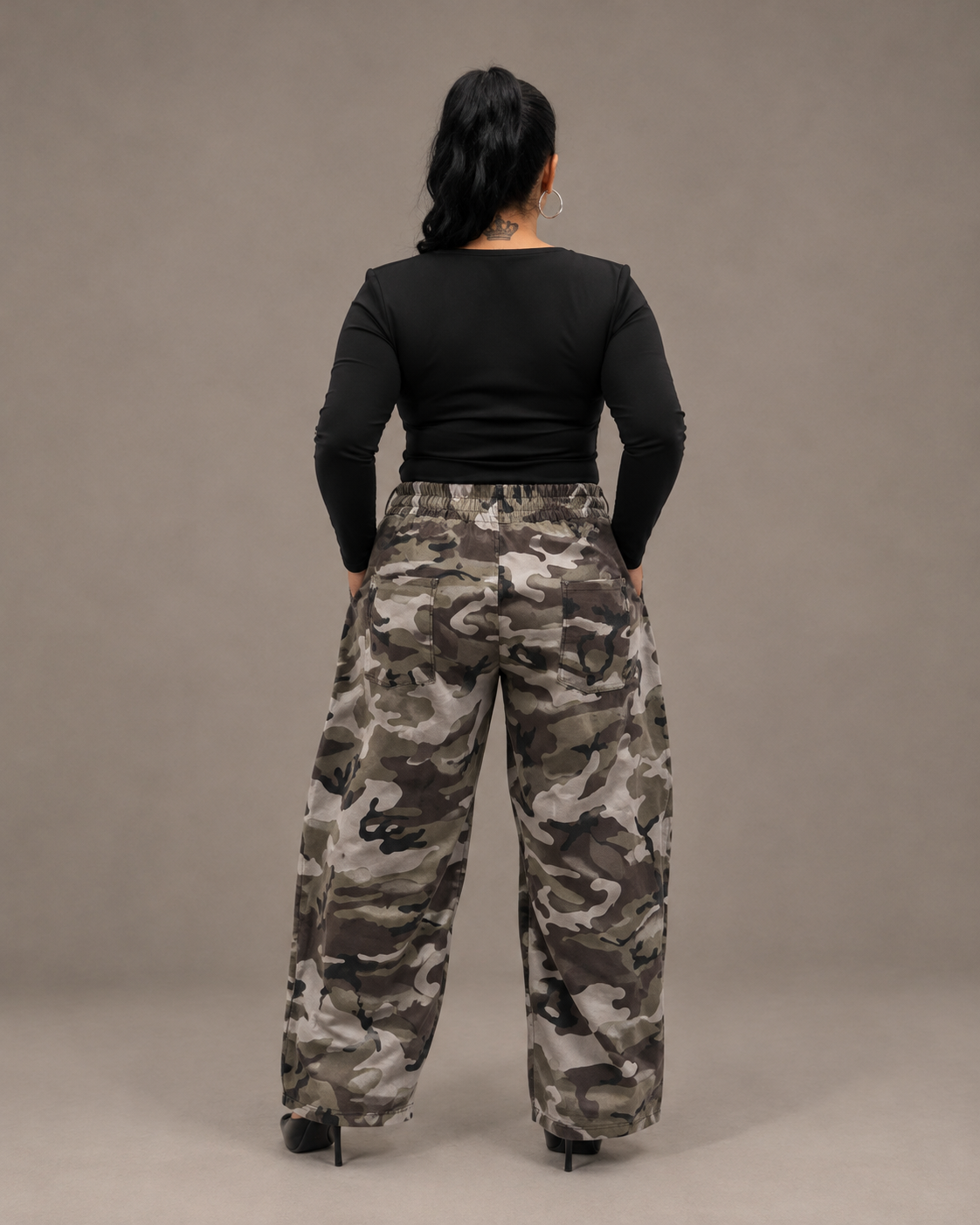 PANTALONE BALLOON CAMOUFLAGE – ART. 268370