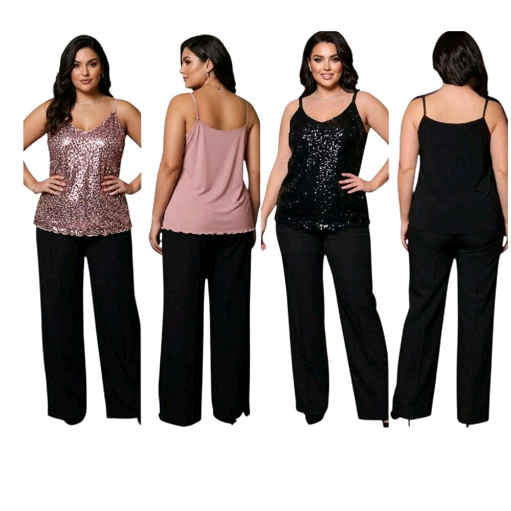 TOP DONNA PAIETTES LINEA PERTOM