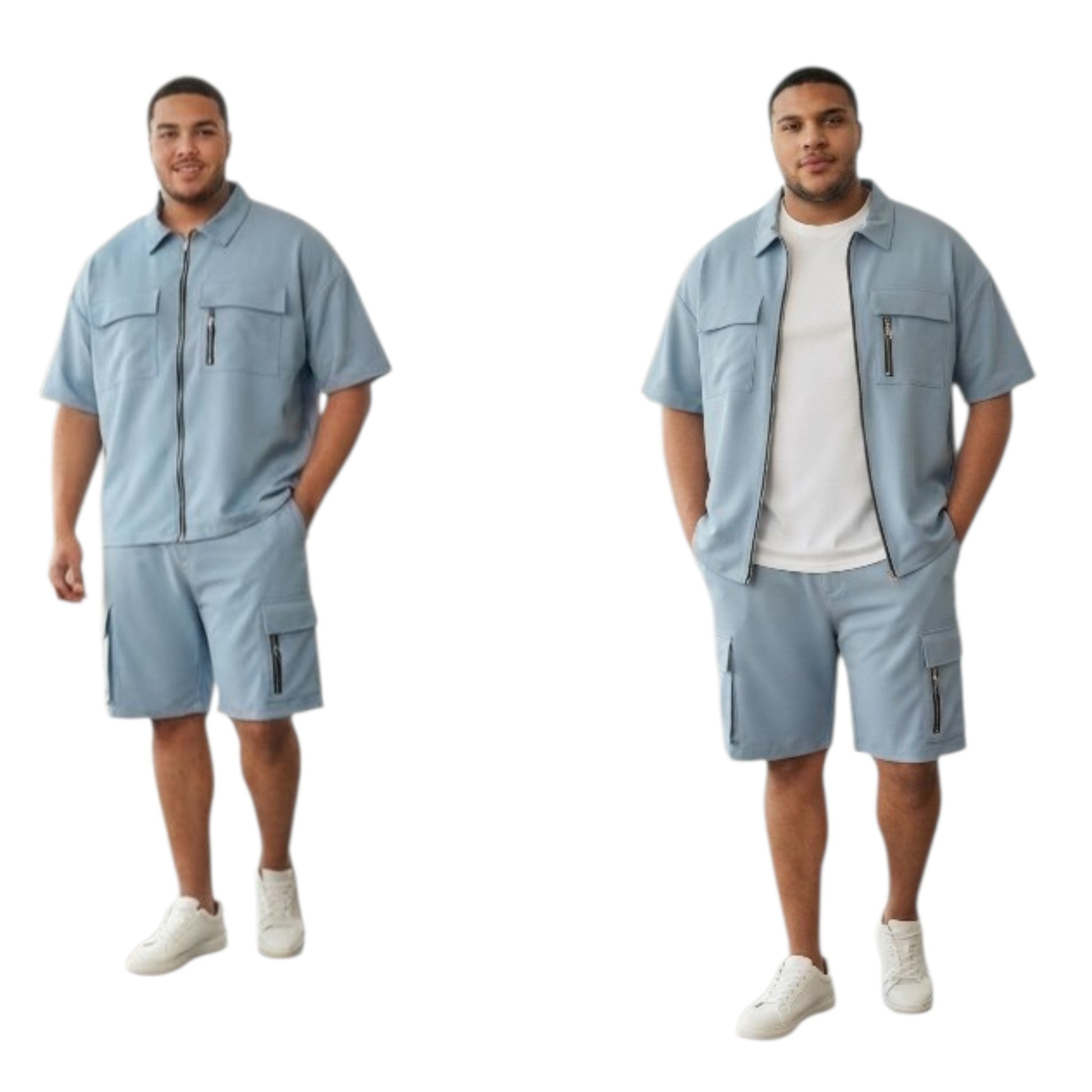 COMPLETO UOMO CIANOTIC AZZURRO POLVERE