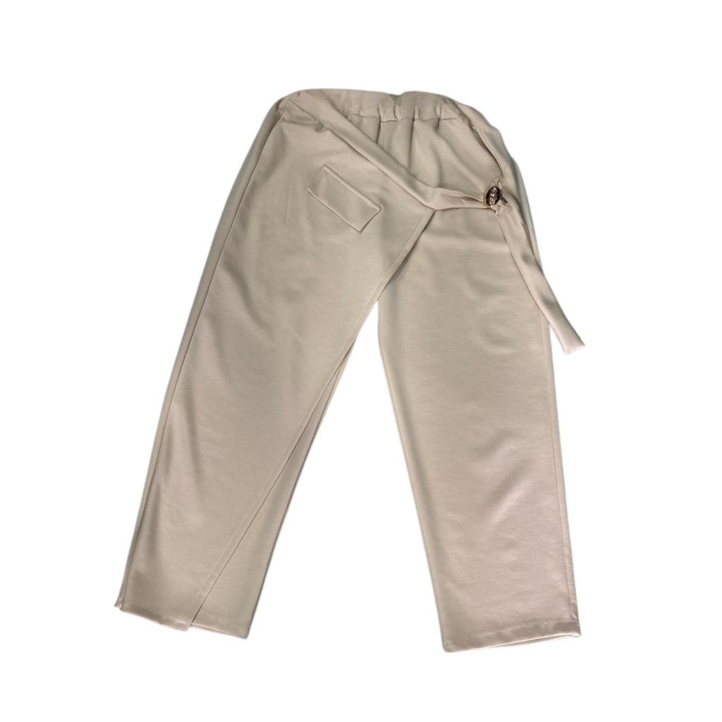 PANTALONE DONNA A PORTAFOGLIO