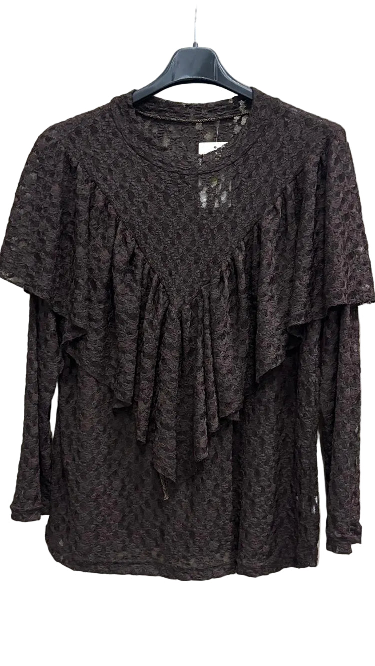 MAGLIA ART. 8405 CON MERLETTO CON BALZA COD . 080153