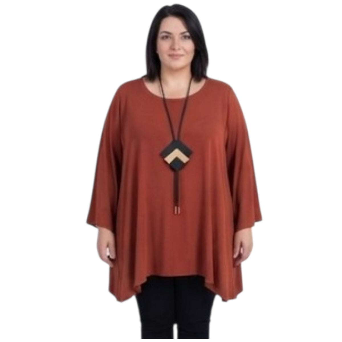 MAGLIA art. A2576 svasata con collana Cod. 075015