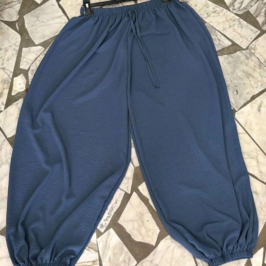 PANTALONE BALLON CON ELASTICO FONDO