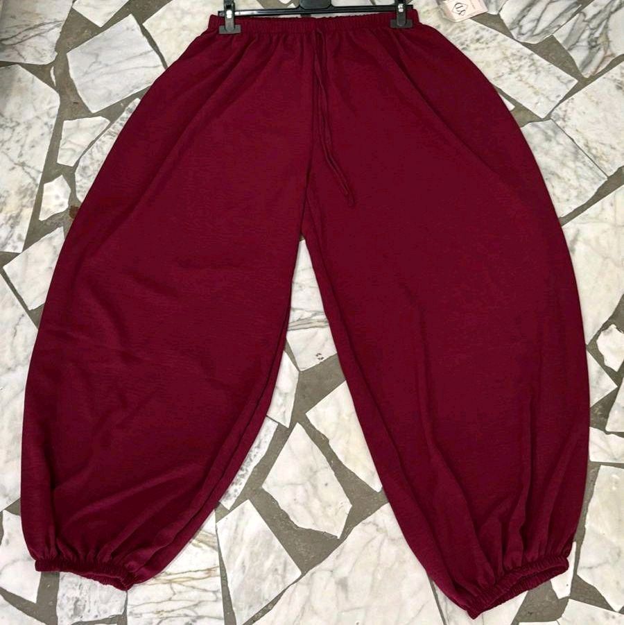 PANTALONE BALLON CON ELASTICO FONDO