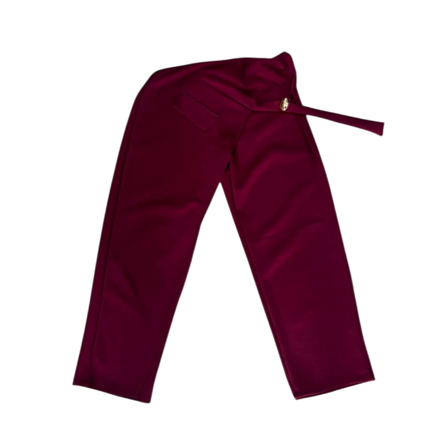 PANTALONE DONNA A PORTAFOGLIO