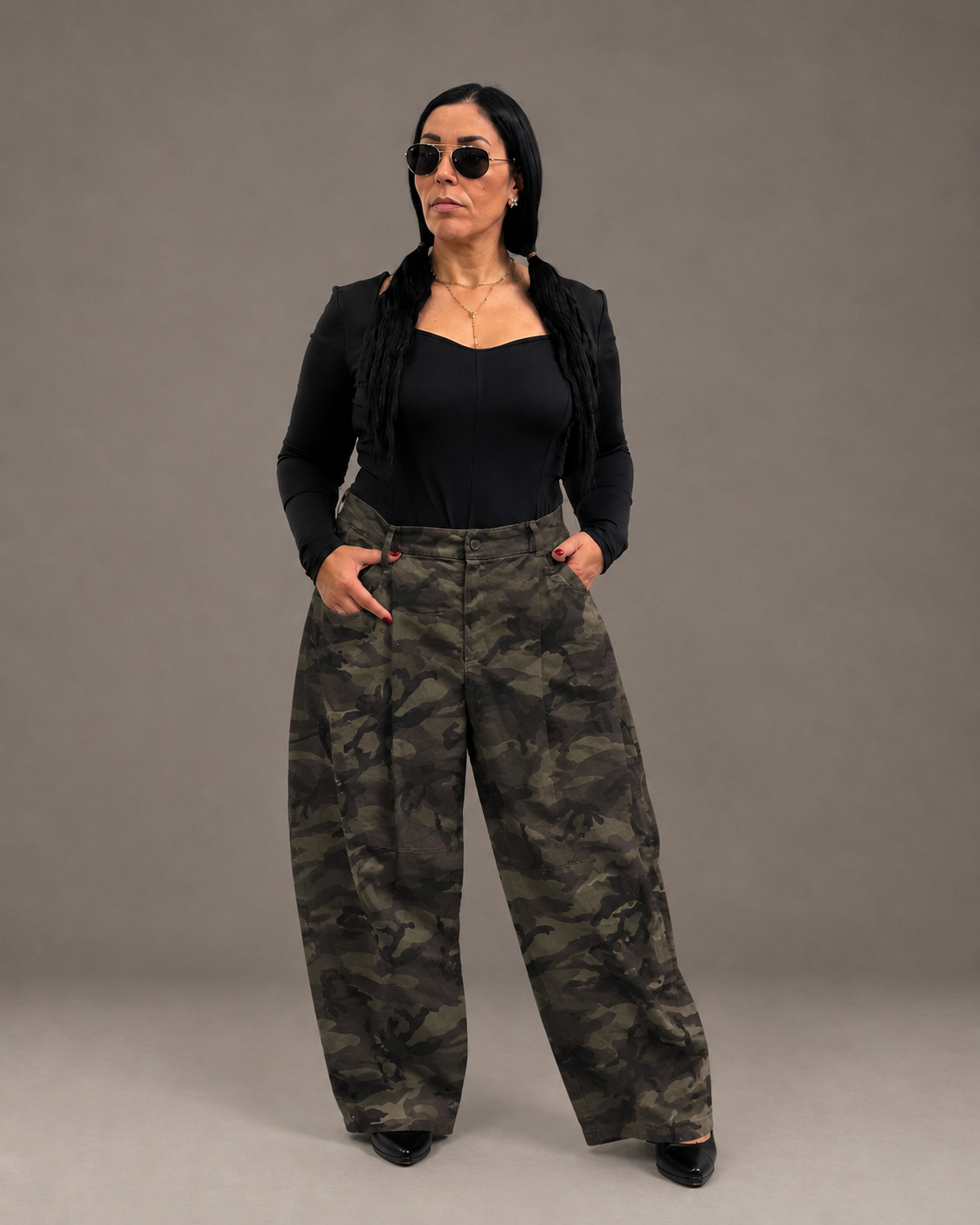 PANTALONE BALLOON CAMOUFLAGE – ART. 268370