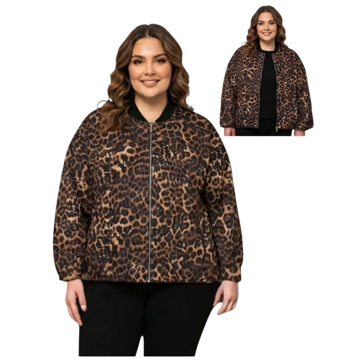 GIUBBINO ART. 31073-A. LEOPARDATO COD. 017033
