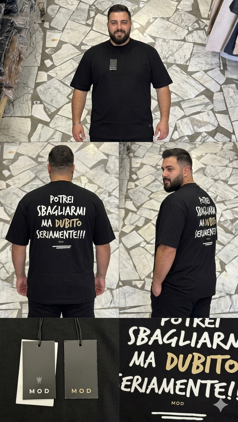 T-SHIRT UOMO MOD ART. 0180202518