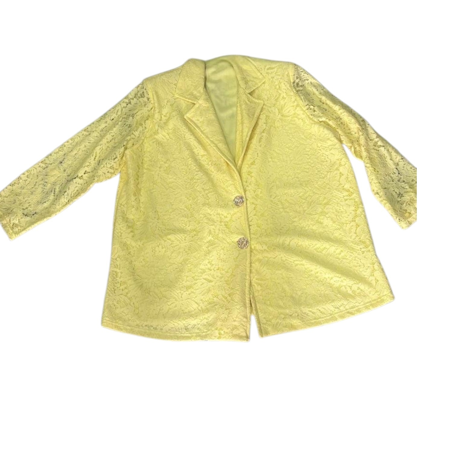 GIACCA CON MERLETTO E CON SPILLE