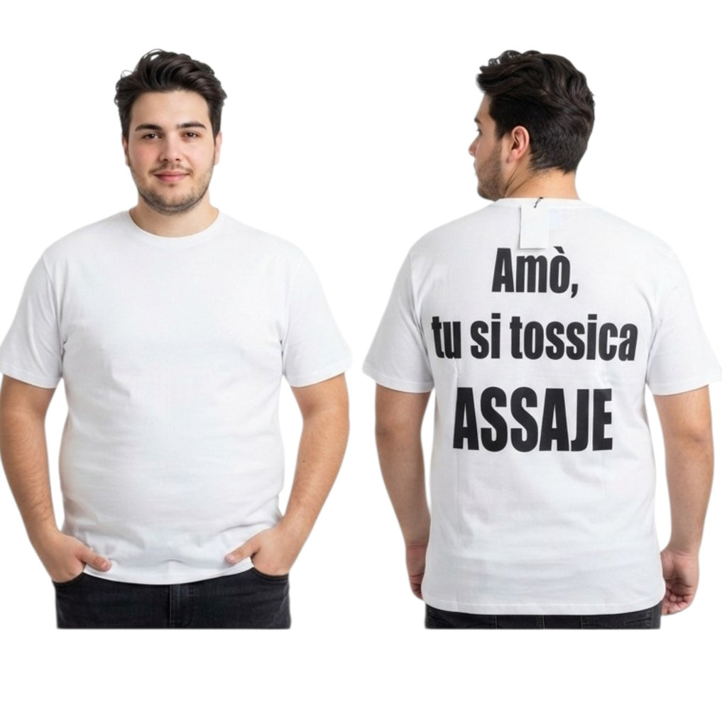 T-SHIRT CIANOTIC STAMPA DIETRO