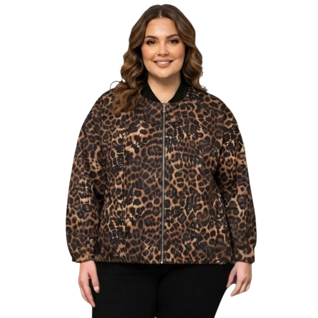 GIUBBINO ART. 31073-A. LEOPARDATO COD. 017033