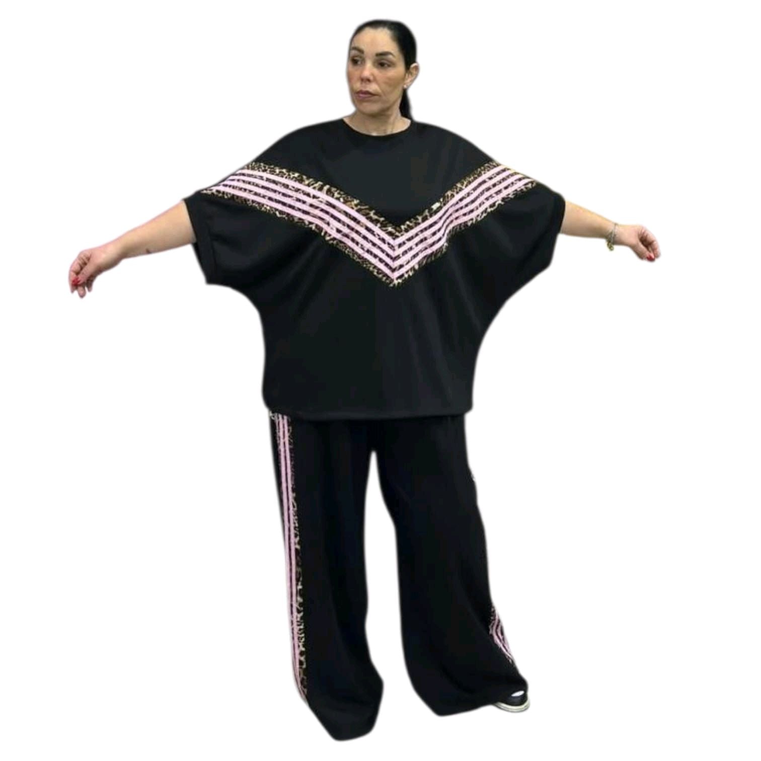 TUTA DONNA MANICA PIPISTRELLO