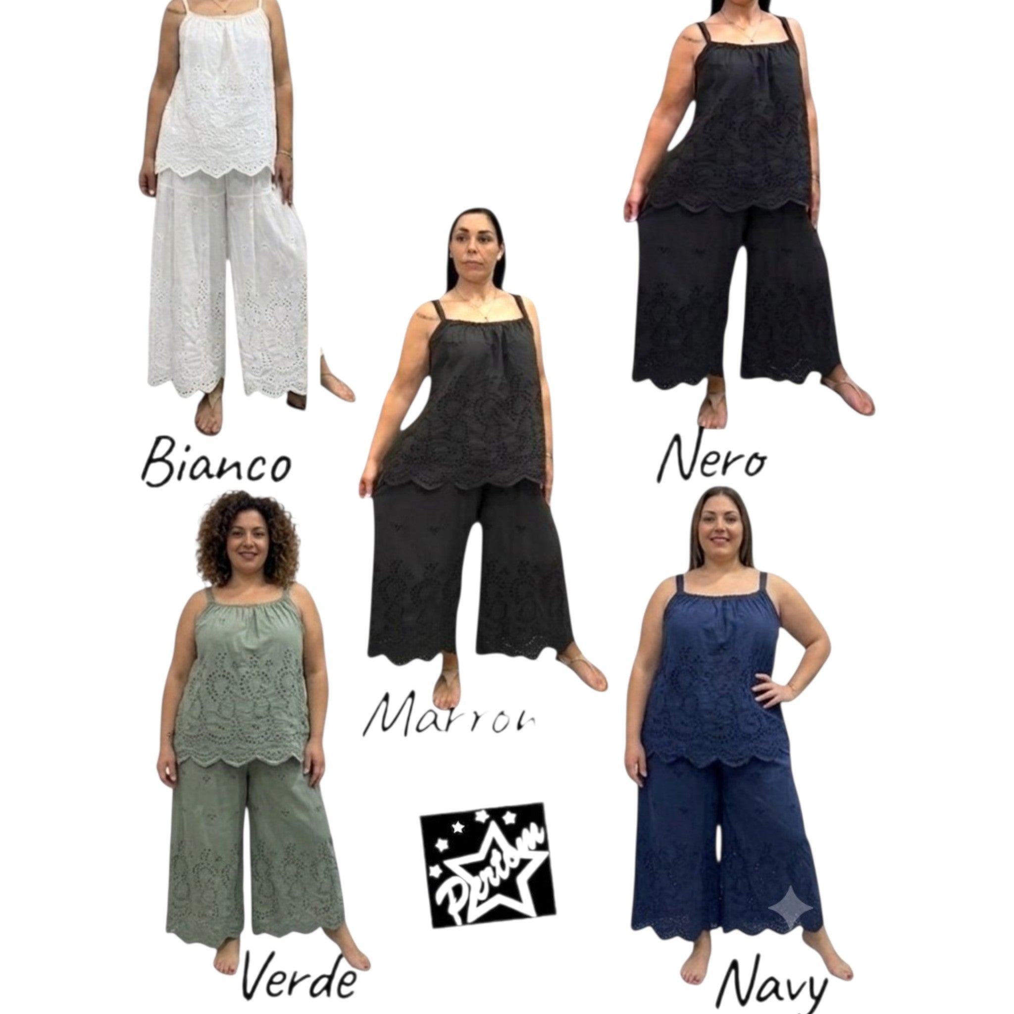 COMPLETO DONNA PIZZO SANGALLO