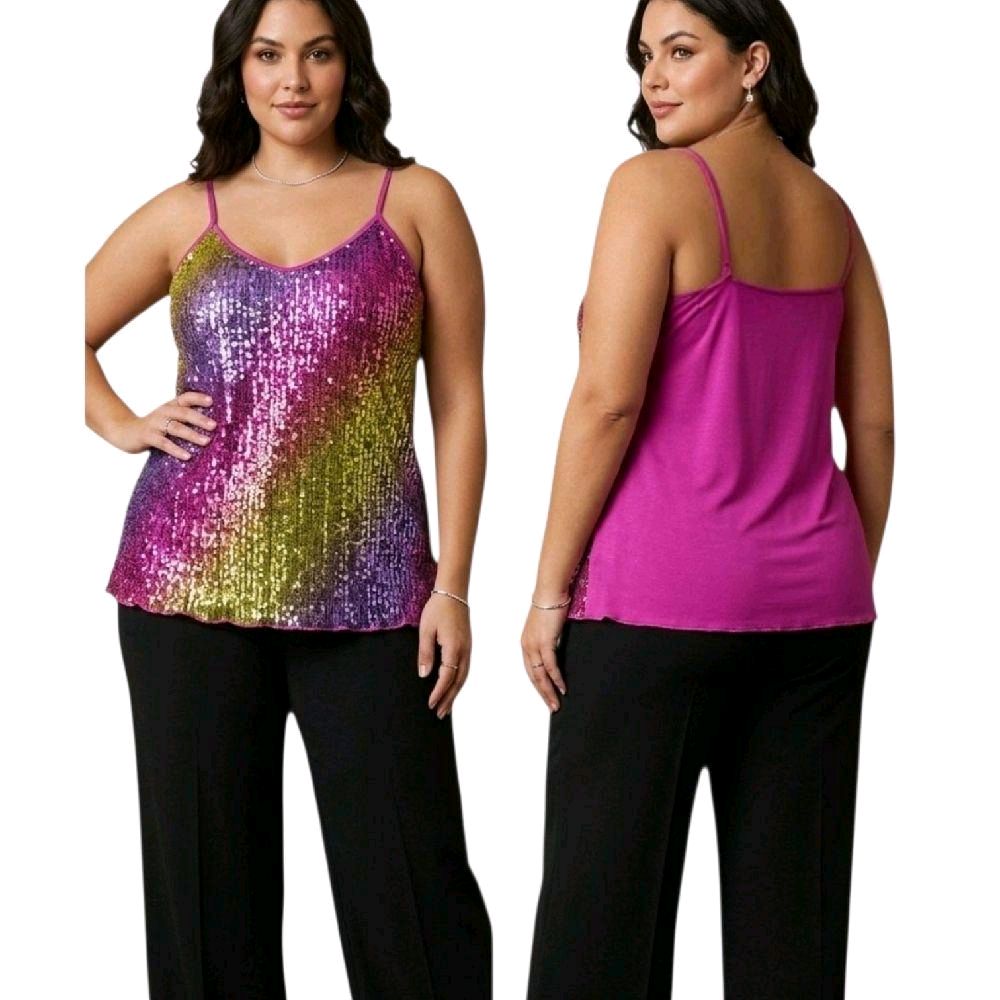 TOP LINEA PERTOM MULTICOLOR