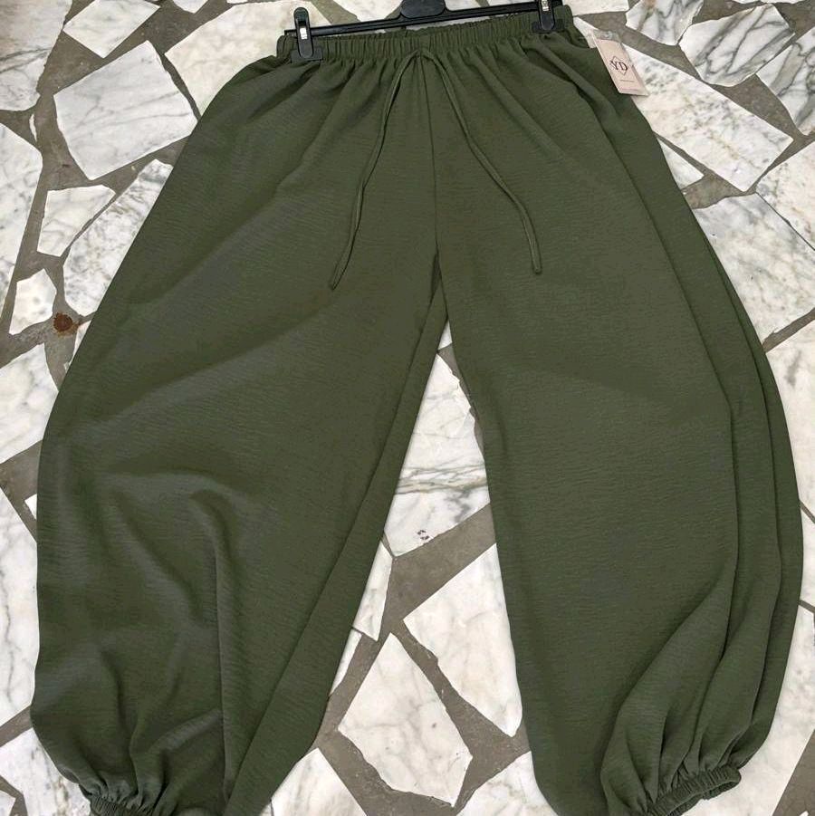 PANTALONE BALLON CON ELASTICO FONDO