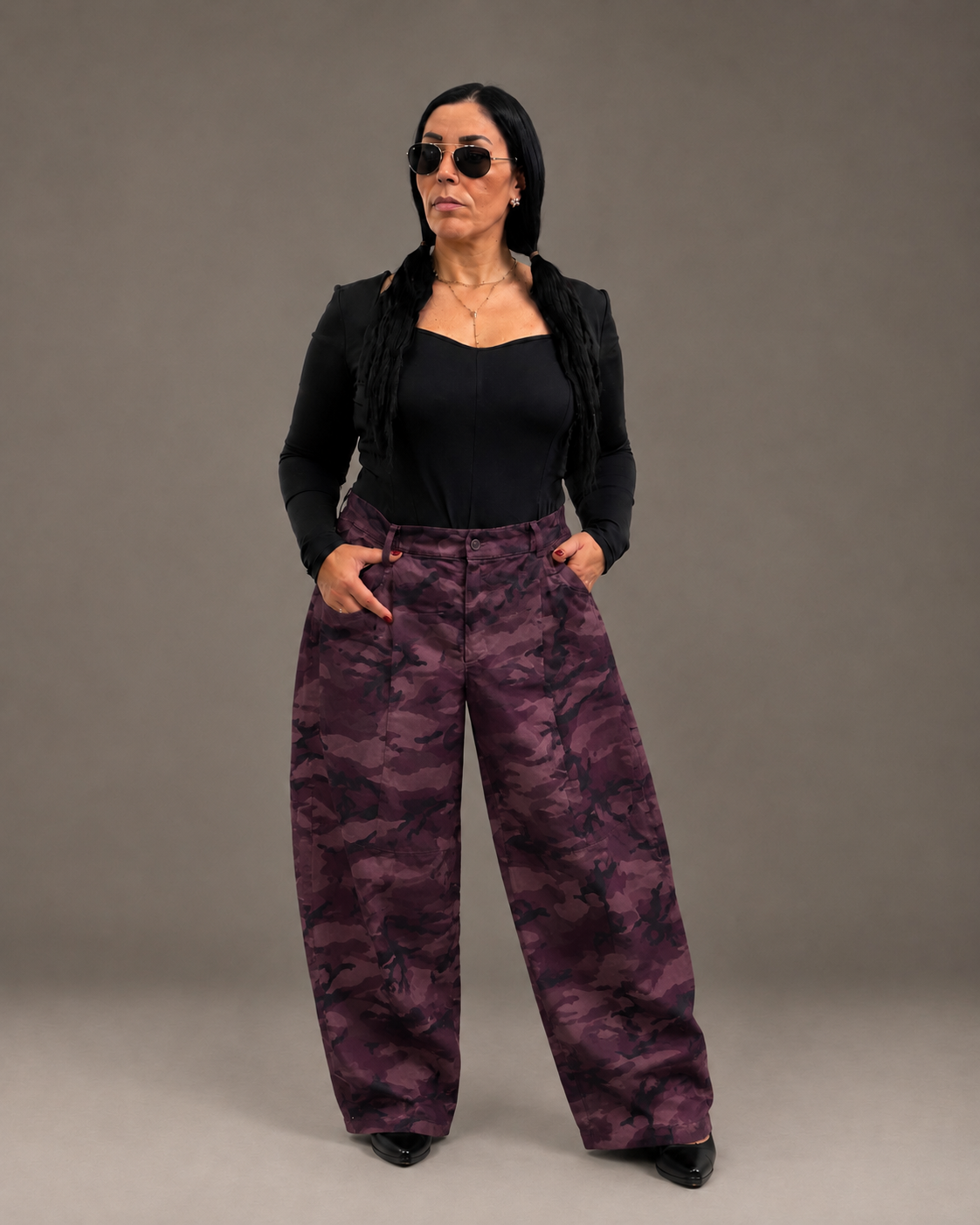 PANTALONE BALLOON CAMOUFLAGE – ART. 268370