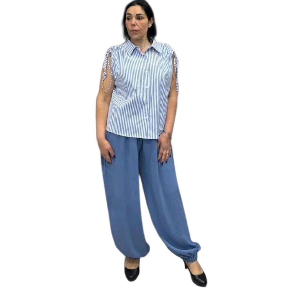 PANTALONE BALLON CON ELASTICO CAVIGLIA