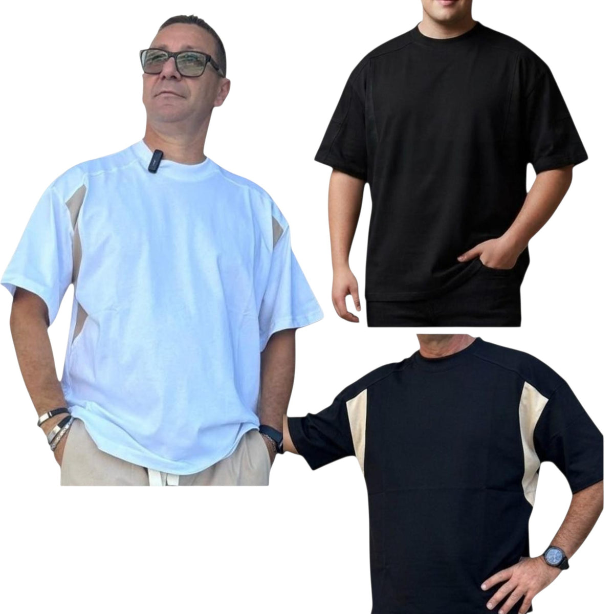 T.SHIRT C/INS. ROMELIO BIG CON CONTRASTO RESET2.0 COD. 0150308