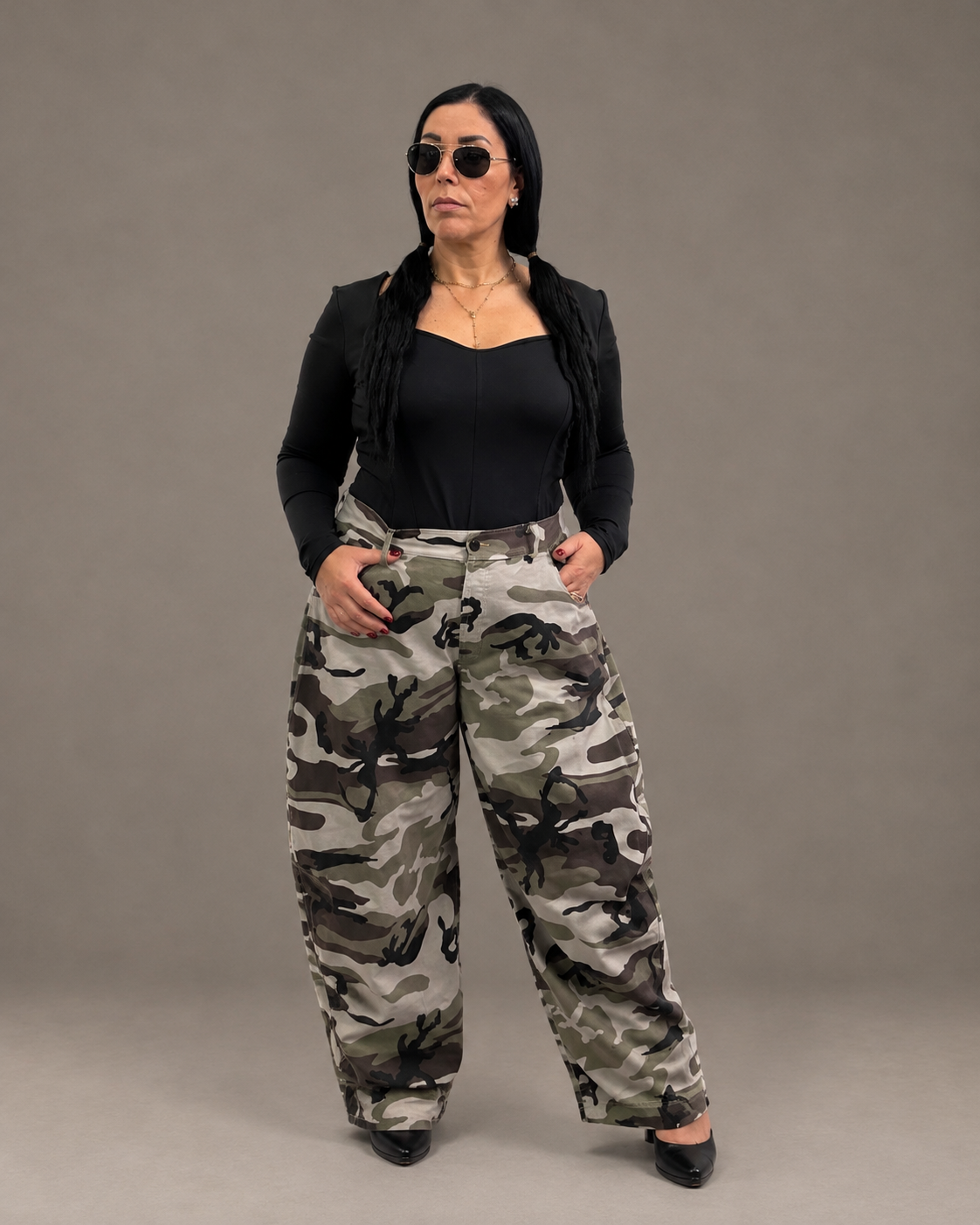 PANTALONE BALLOON CAMOUFLAGE – ART. 268370