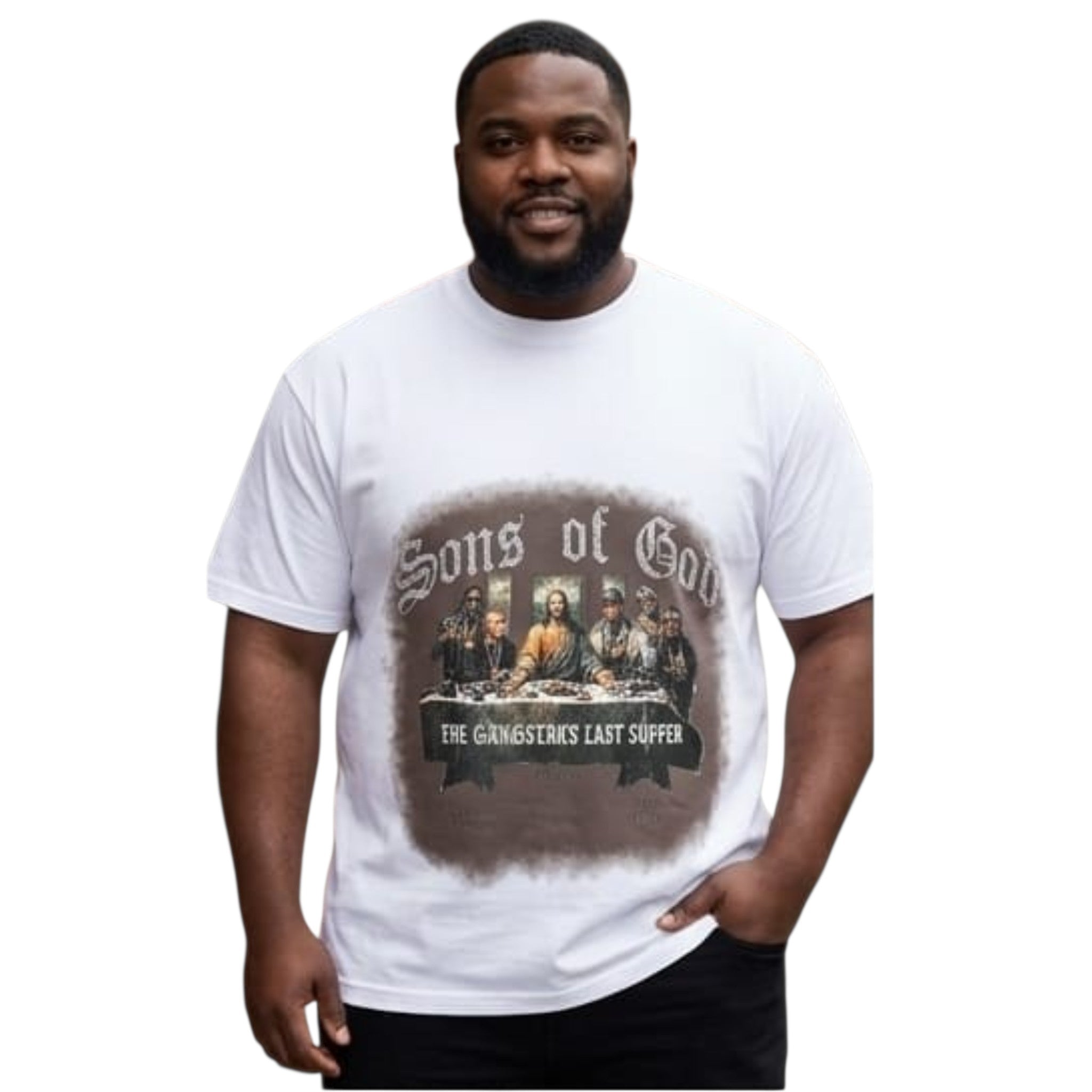 T-SHIRT UOMO CIANOTIC JESUS ART. 025027033